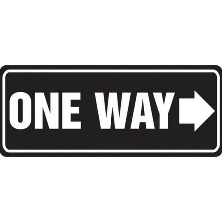 Accuform PARKING SIGN NO THRU TRAFFIC 18 X MVHR420VA MVHR420VA